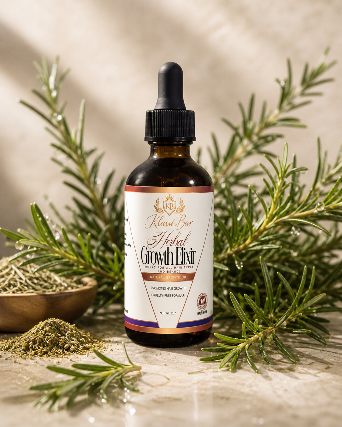 Growth Oil- Rosemary Leaves 2OZ
